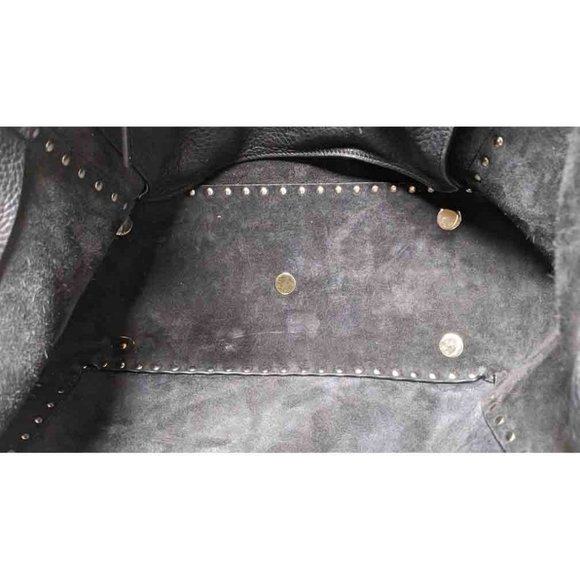 SOLD Valentino Black Rockstud Trapeze Bag - Picture 8 of 8